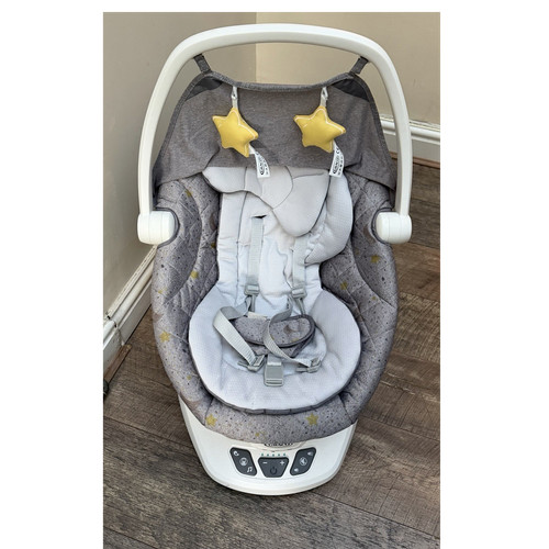 Graco baby swing - grey, moon