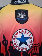 Original Adidas Newcastle United Goalkeeper Shirt 1996 Mens Xl + Mint 