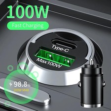 100W USB Car Phone Charger