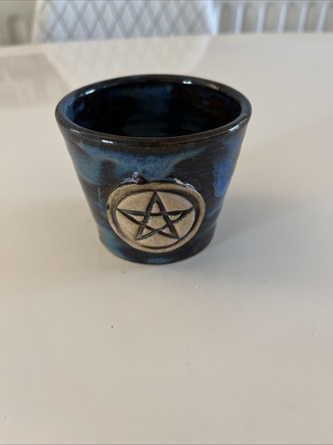 Small black pentagram tealight - pentagram,