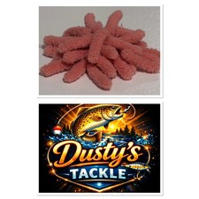 50 Coral Wotsit Mop Chenille