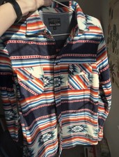 Aztec Fleece Overshirt -