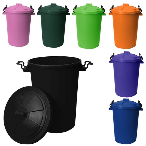 50l bin with - clip, lock