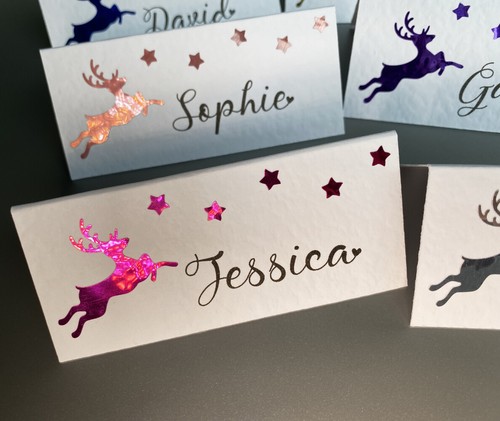 Personalised reindeer - x,
