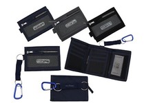 Mens Boys Canvas Trifold