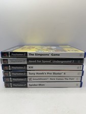 PS2 Games Bundle X6 Untested -