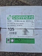 Convesa Twin wall flue system 125mm 45° Elbow