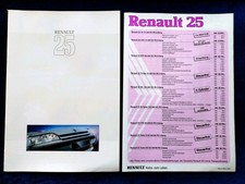 Renault 25 TX TX V6 Turbo D V6
