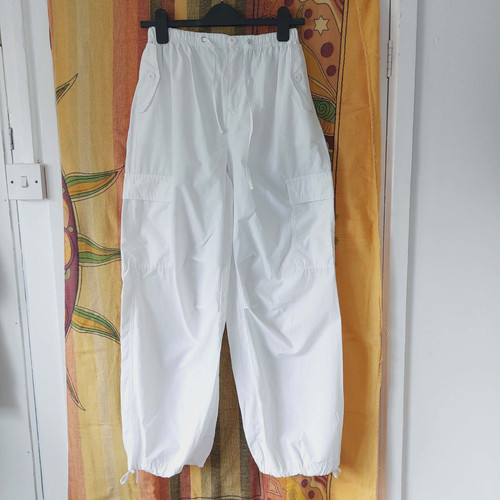 Bershka white parachute - , buggy