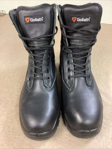 Goliath black steel toe safety - steel,