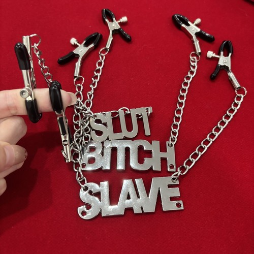 Bondage breast clamps - bondage,