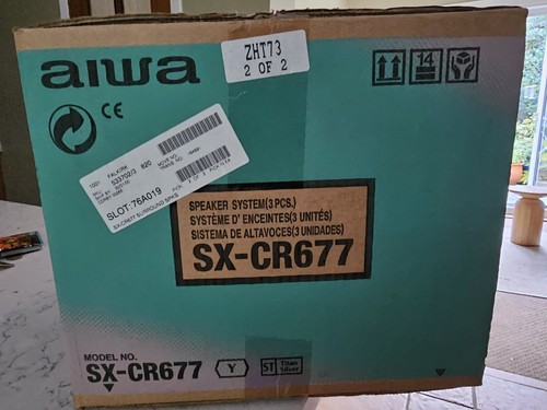 Aiwa speaker system cr677 - system, sx-cr677