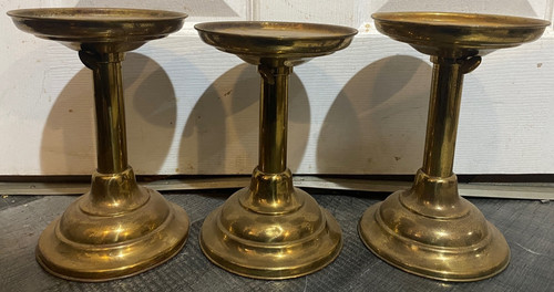 Set of 3 - of, brass