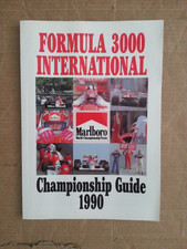 FORMULA 3000 Marlboro Championship GUIDE 1990 F3000