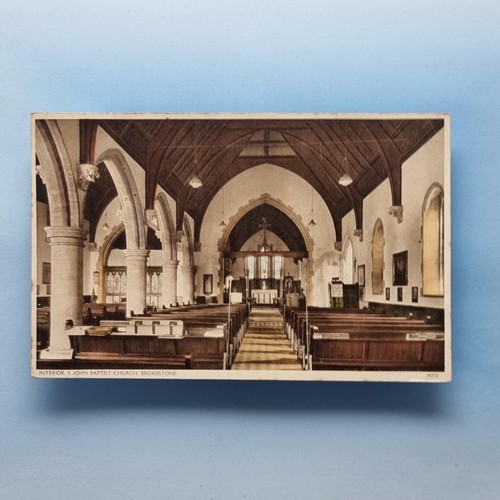 Broadstone postcard c1950 - postcard,