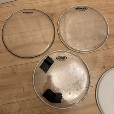 12 Inch Drum Heads Clear Used