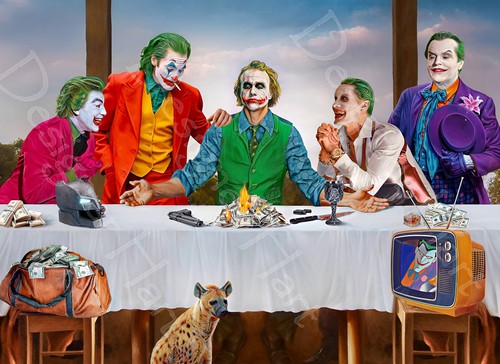 Joker poster art print gift - poster, print/gift
