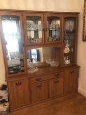 wall unit display cabinet