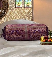 Indian Long Round Pillow Yoga