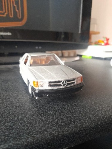 Burago mercedes 500 sec - mercedes,