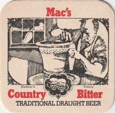 BEER MAT - McMULLEN BREWERY -