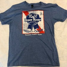 Sm. Blue Tee Shirt White Water Rafting - Ocoee River - Nanatahala Outdoor Center