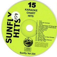 SUNFLY KARAOKE 15 MASSIVE HITS SF234