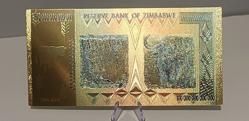 Zimbabwe one hundred trillion - zimbabwe,