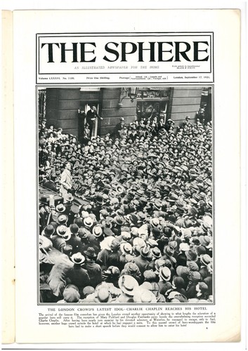 The sphere magazine back - the,
