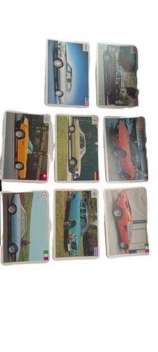 Vintage classic car card - card, game