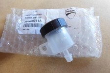 DUCATI HYPERMOTARD MONSTER SCRAMBLER OEM REAR BRAKE FLUID RESERVOIR  # 58540311A