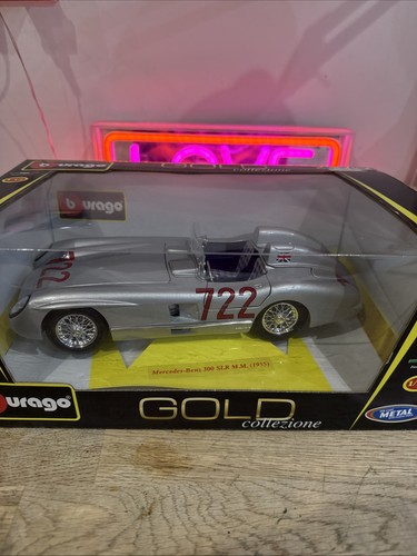 Burago mercedes 300slr mm - burago, 1.18