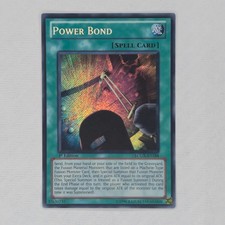 YuGiOh Power Bond LCGX-EN184 Legendary Collection 2 Secret Rare 1st edition