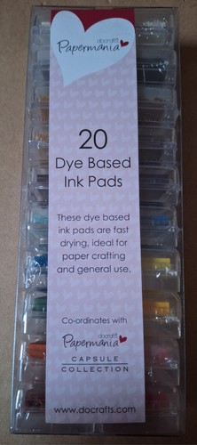 Papermania mini dye ink pads - mini,