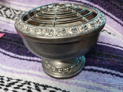 Silver plated rose bowl - plated,