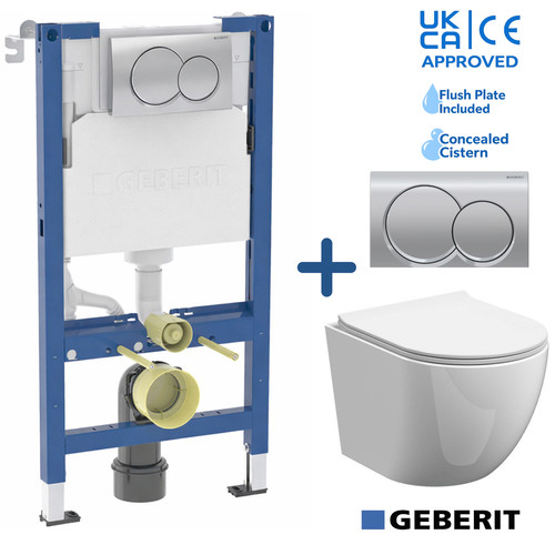Wall hung toilet - hung,