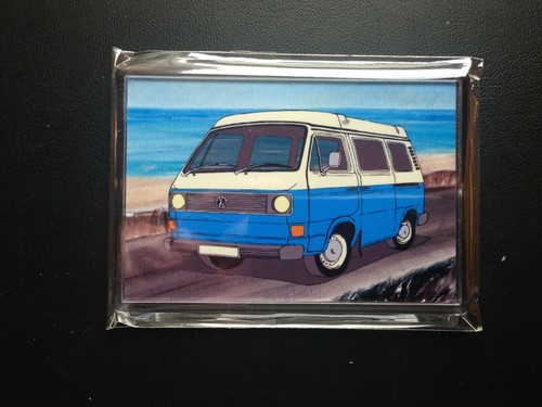 Cream blue vw volkswagen - blue,