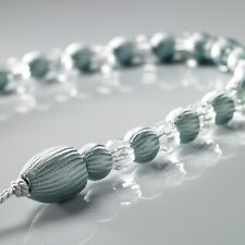 Earl beaded tie-backs in 16