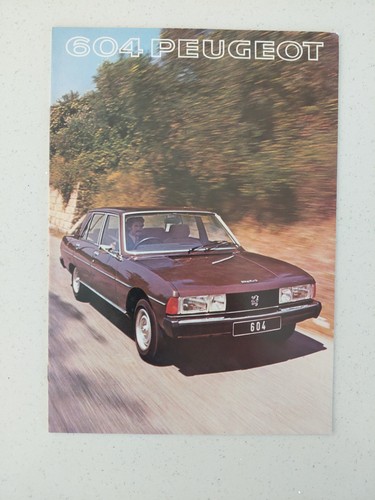 Peugeot 604 saloon original - 604, uk