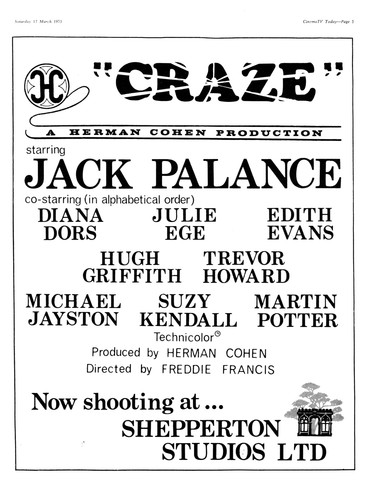 Original trade advert - x,