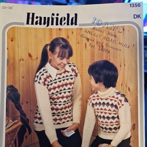 Hayfield 1356 knitting - , pattern