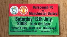TICKET 2008/09 Burscough v