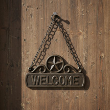 Welcome Hanging Plaque, Cast