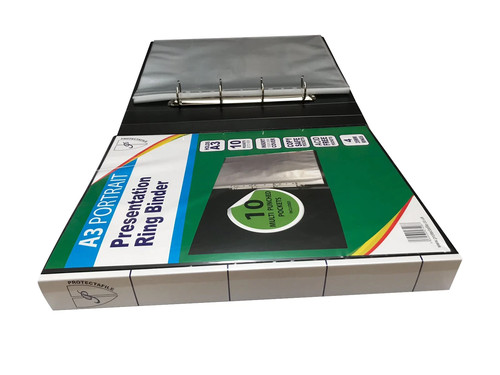 Portrait ring binder - ring,