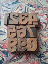 Wooden Letterpress Style