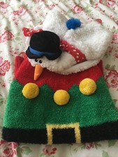 Two Dog Xmas Jumpers For Jack Russell Size Dog In Vgc