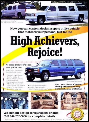 1997 gmc suburban limousine - gmc,