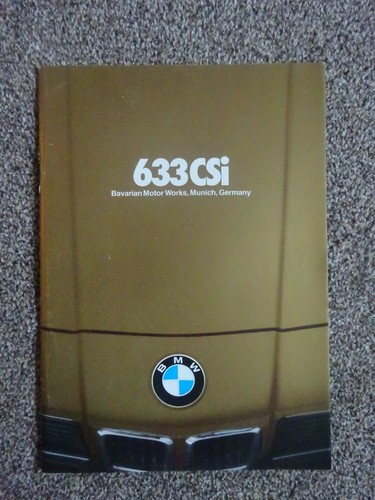 Bmw 633csi an original usa - bmw,