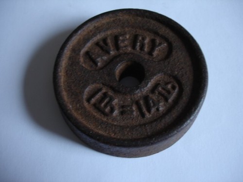 Unusual vintage avery - avery, 1lb=14lb