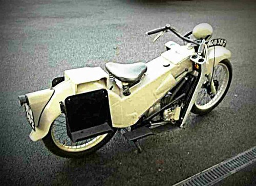 Metal sign velocette mk2 - a4, le